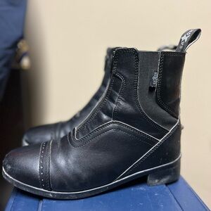 Youth Saxon English riding paddock boots